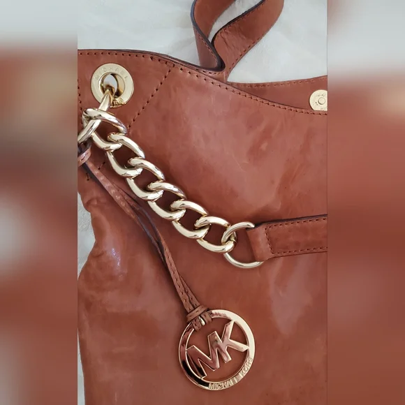 EUC Michael Kors Uptown Astor Brown Hobo Bag - Picture 12 of 15